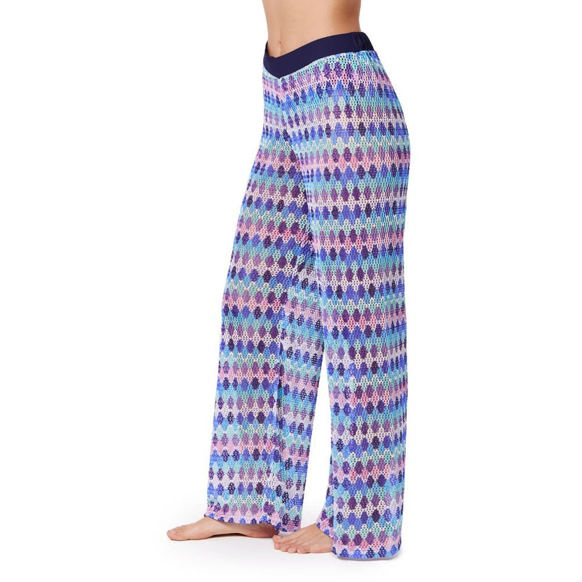 Gottex Retro Rivera Blue Beach Trousers