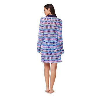 Gottex Retro Riviera Blue Beach Shirt