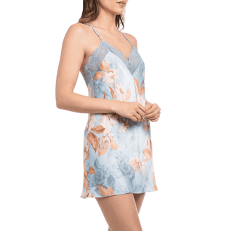 In Bloom Carlie Pale Blue Chemise Side