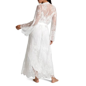 In Bloom Marry Me Ivory Robe Back