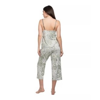 Linea Donatella Copa Cabana Khaki Pyjamas Back