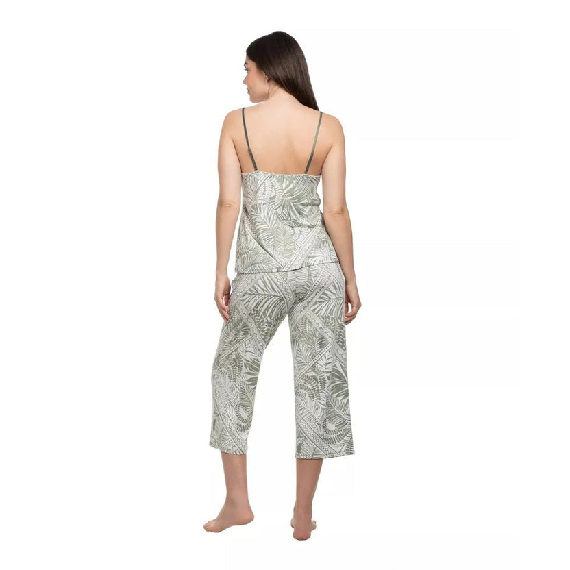 Linea Donatella Copa Cabana Khaki Pyjamas Back