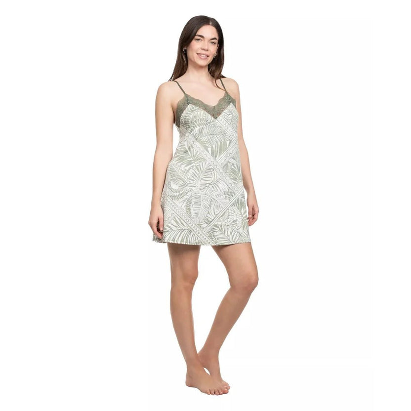 Linea Donatella Copa Cabana Khaki Chemise Side