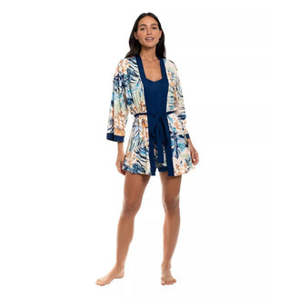 Linea Donatella Selaura 3 Piece Peach Pyjama Set