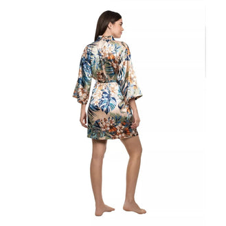 Linea Donatella Selaura Peach Robe Back