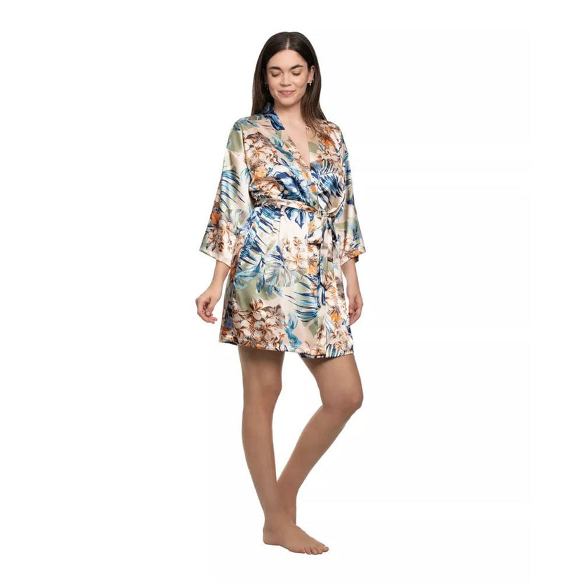 Linea Donatella Selaura Peach Robe Side