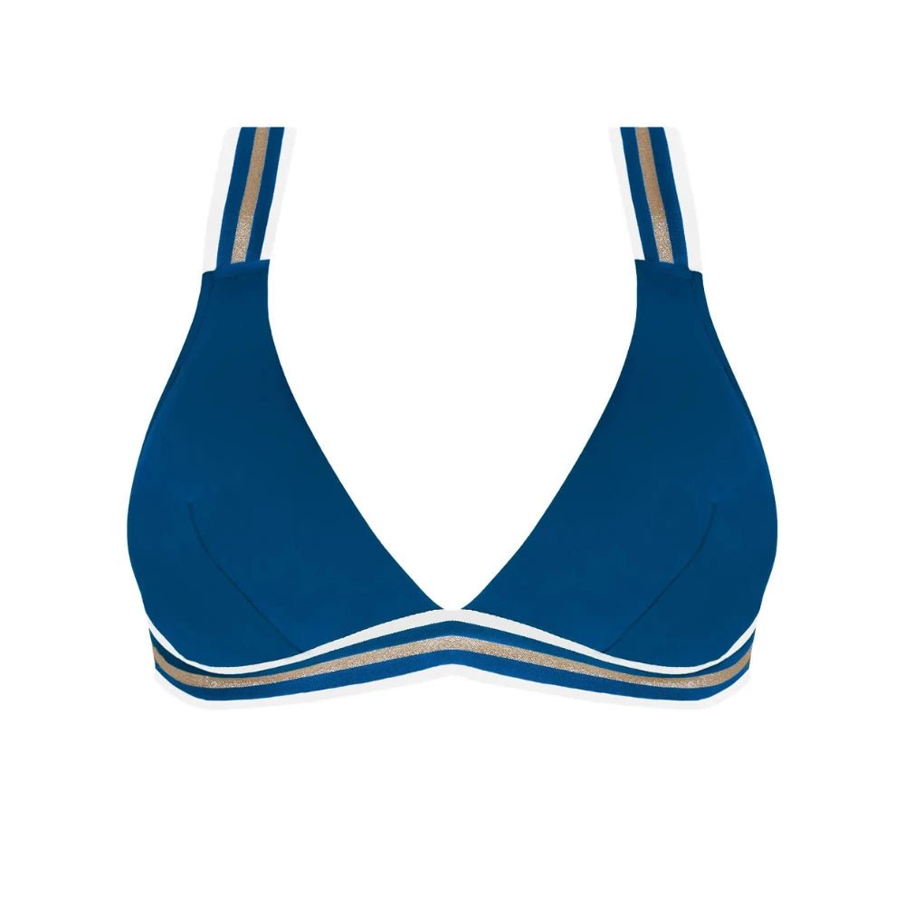 Lise Charmel Energie Nautique Blue Triangle Bikini Top