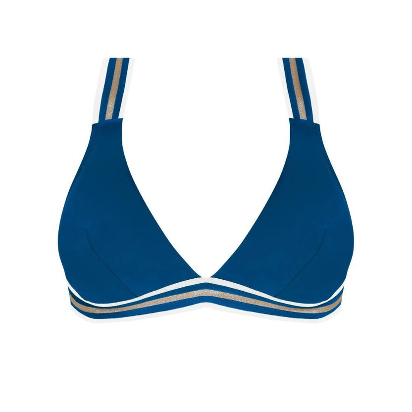 Lise Charmel Energie Nautique Blue Triangle Bikini Top