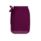 Lise Charmel Ajourage Couture Prune Beach Skirt Back