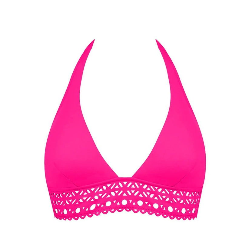 Lise Charmel Ajourage Couture Fuchsia Triangle Bikini Top