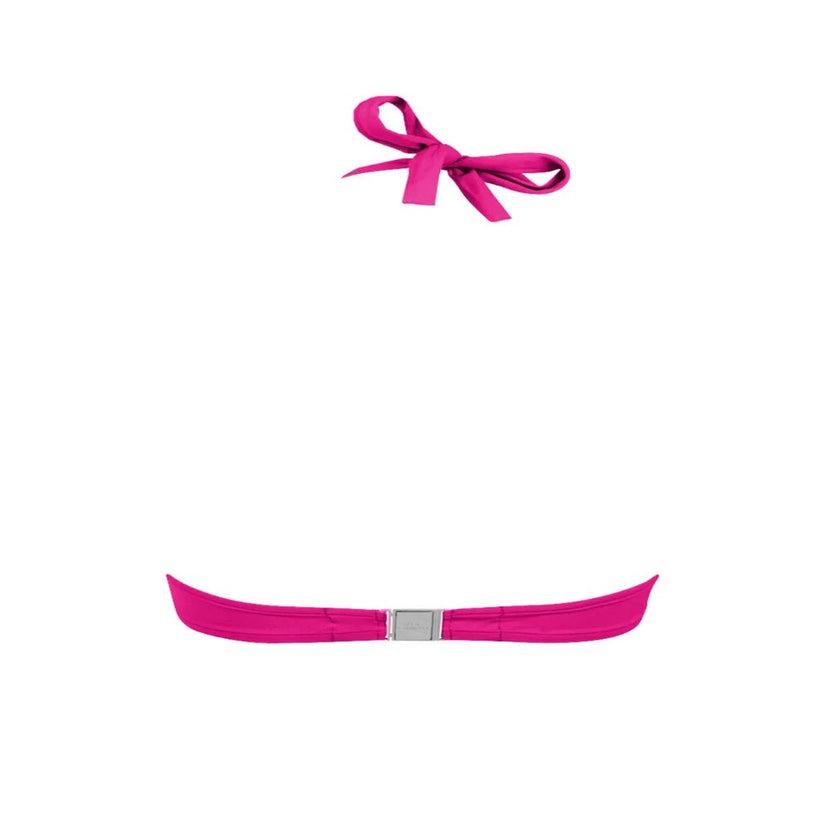 Lise Charmel Ajourage Couture Fuchsia Triangle Bikini Top Back