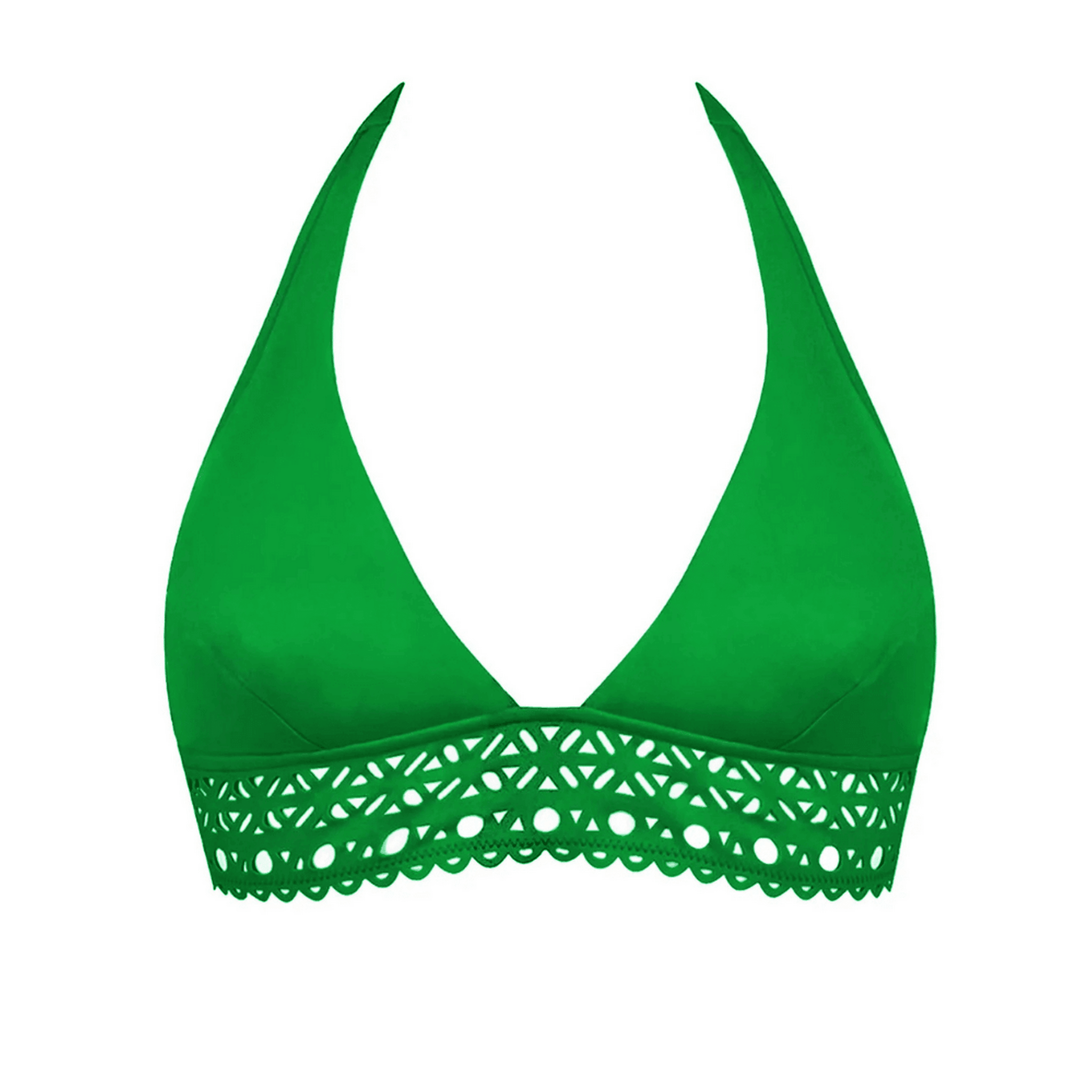 Lise Charmel Ajourage Couture Green Triangle  Bikini Top