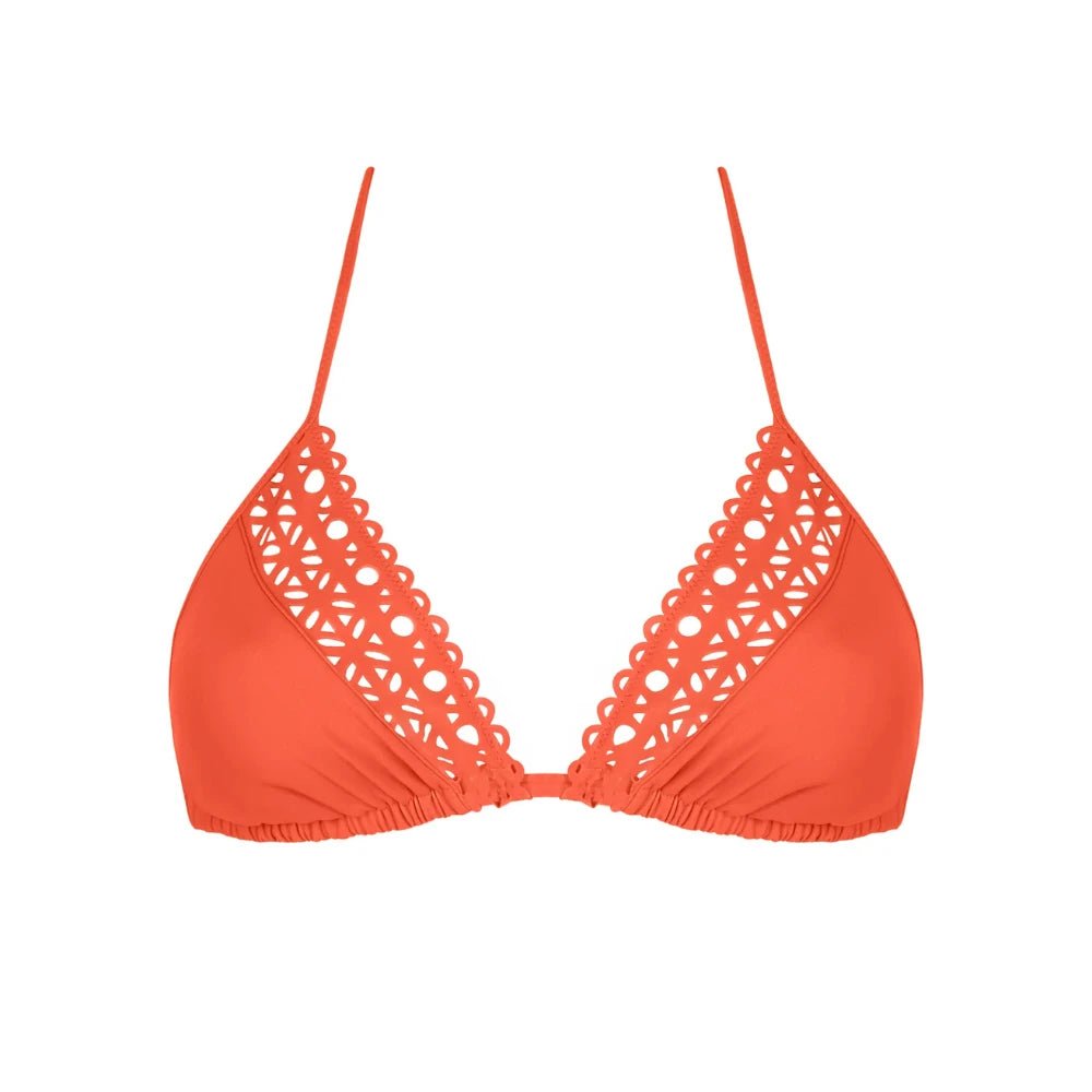 Lise Charmel Ajourage Couture Papaya String Triangle Bikini Top