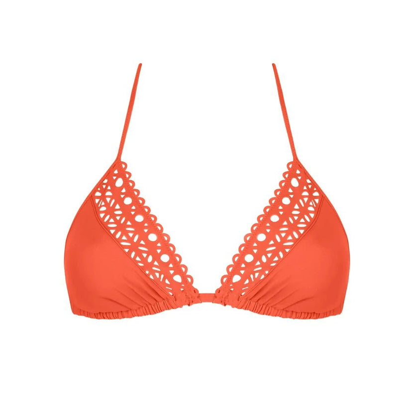 Lise Charmel Ajourage Couture Papaya String Triangle Bikini Top