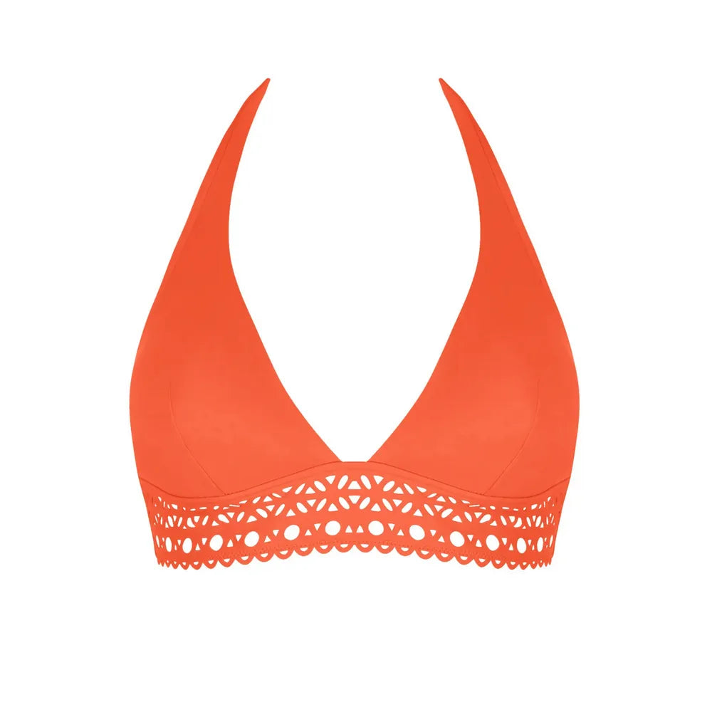 Lise Charmel Ajourage Couture Papaya Triangle  Bikini Top