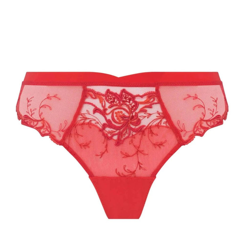 Lise Charmel Beaute Source Red Thong