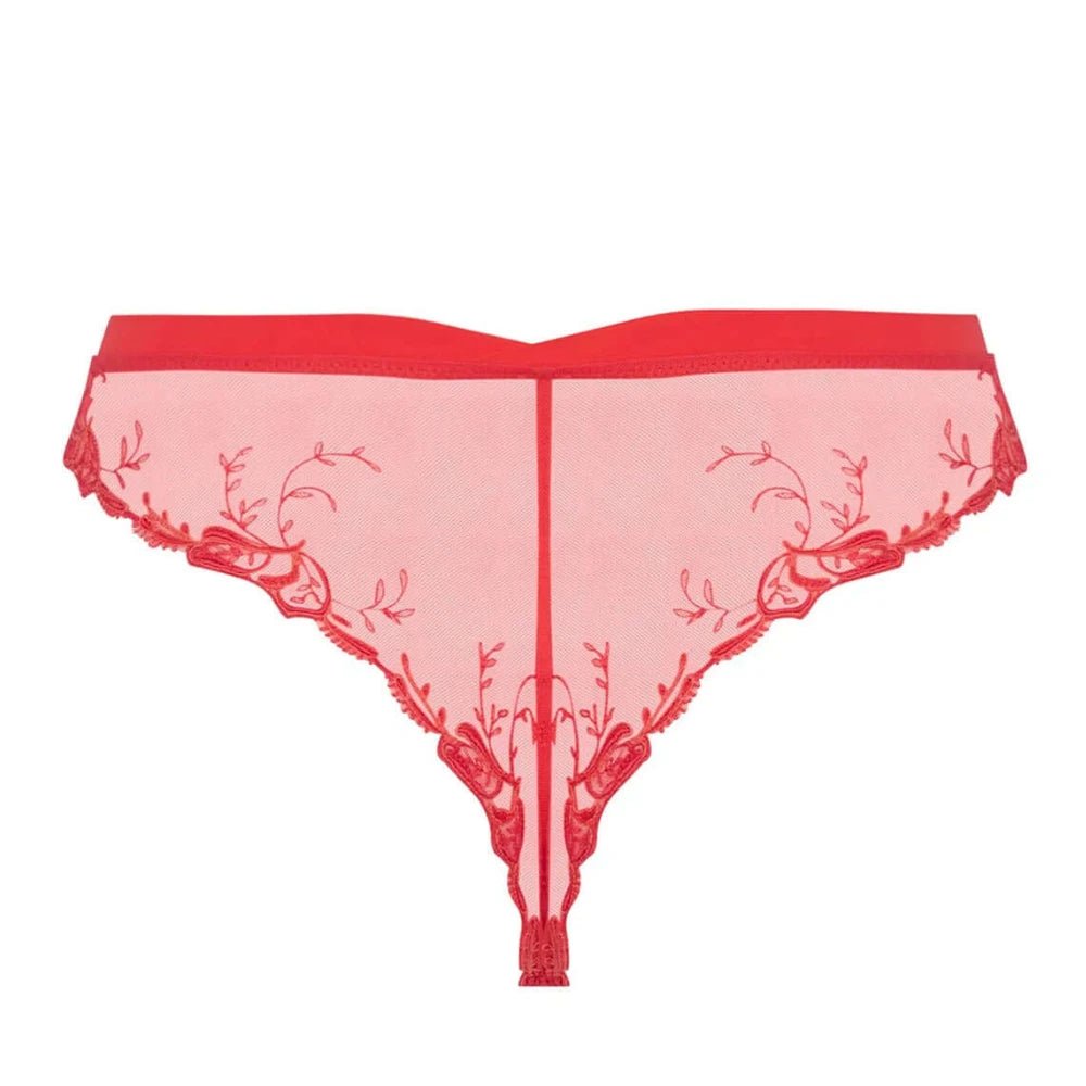 Lise Charmel Beaute Source Red Thong Back