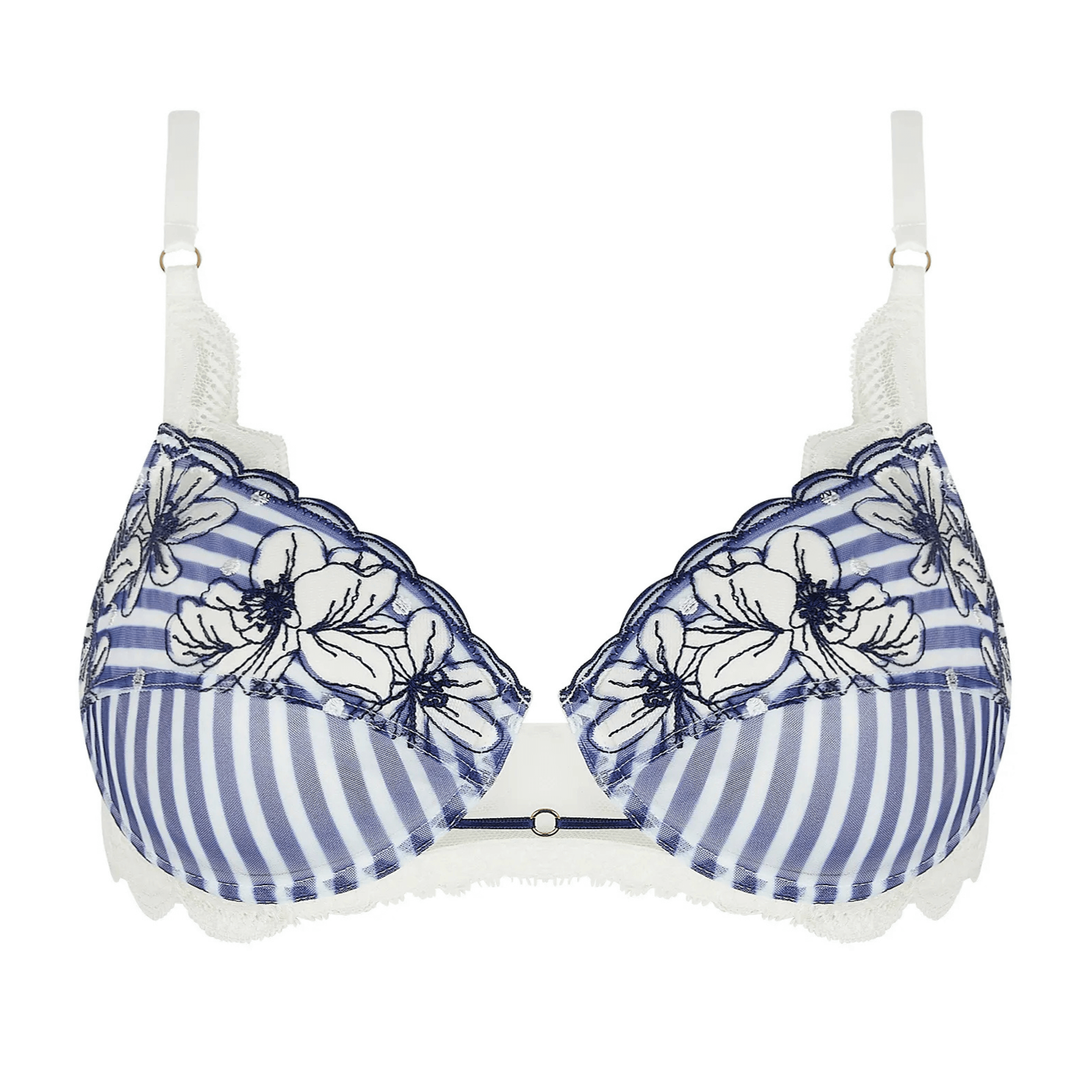 Lise Charmel Cap Au Levant Navy Blue Full Cup Bra