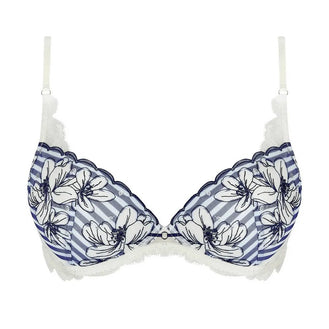 Lise Charmel Cap Au Levant Navy Blue Plunge Bra