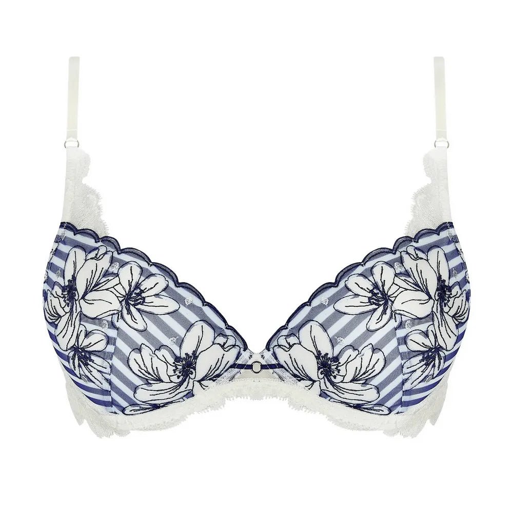 Lise Charmel Cap Au Levant Navy Blue Plunge Bra
