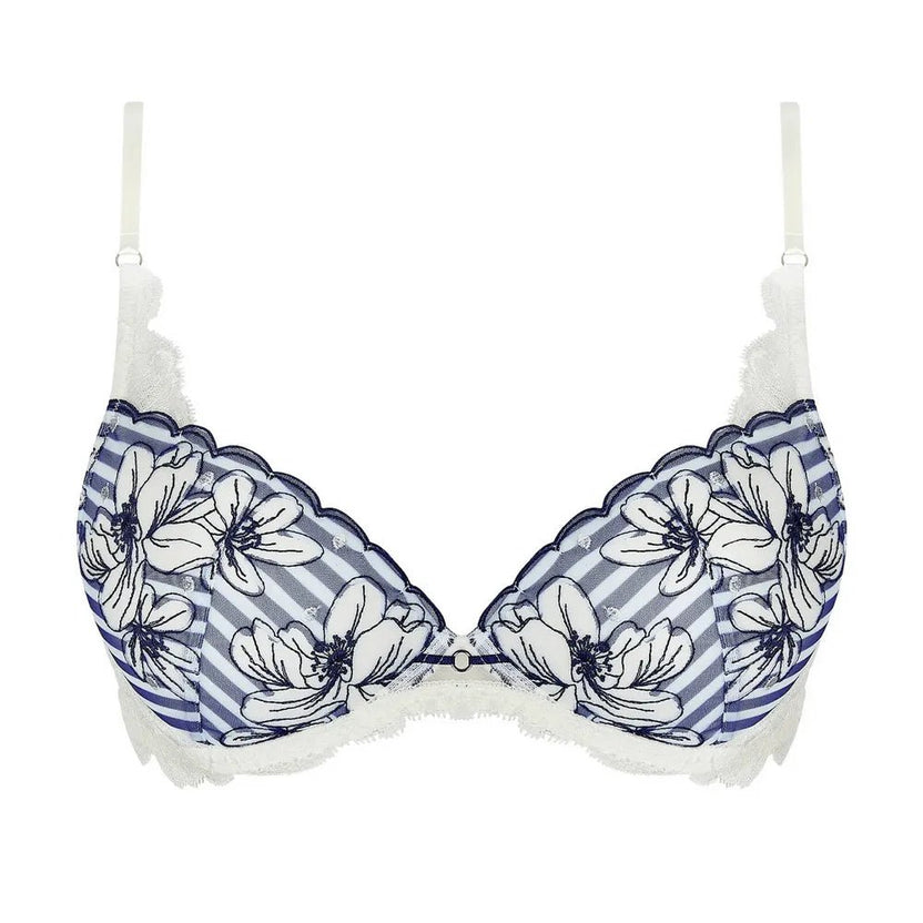 Lise Charmel Cap Au Levant Navy Blue Plunge Bra