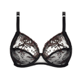 Lise Charmel Charme Secret Black 3 Part Full Cup Bra