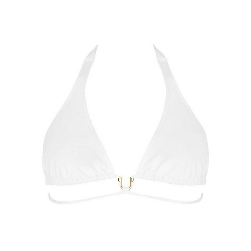 Lise Charmel Classe Nautique White Bikini Top