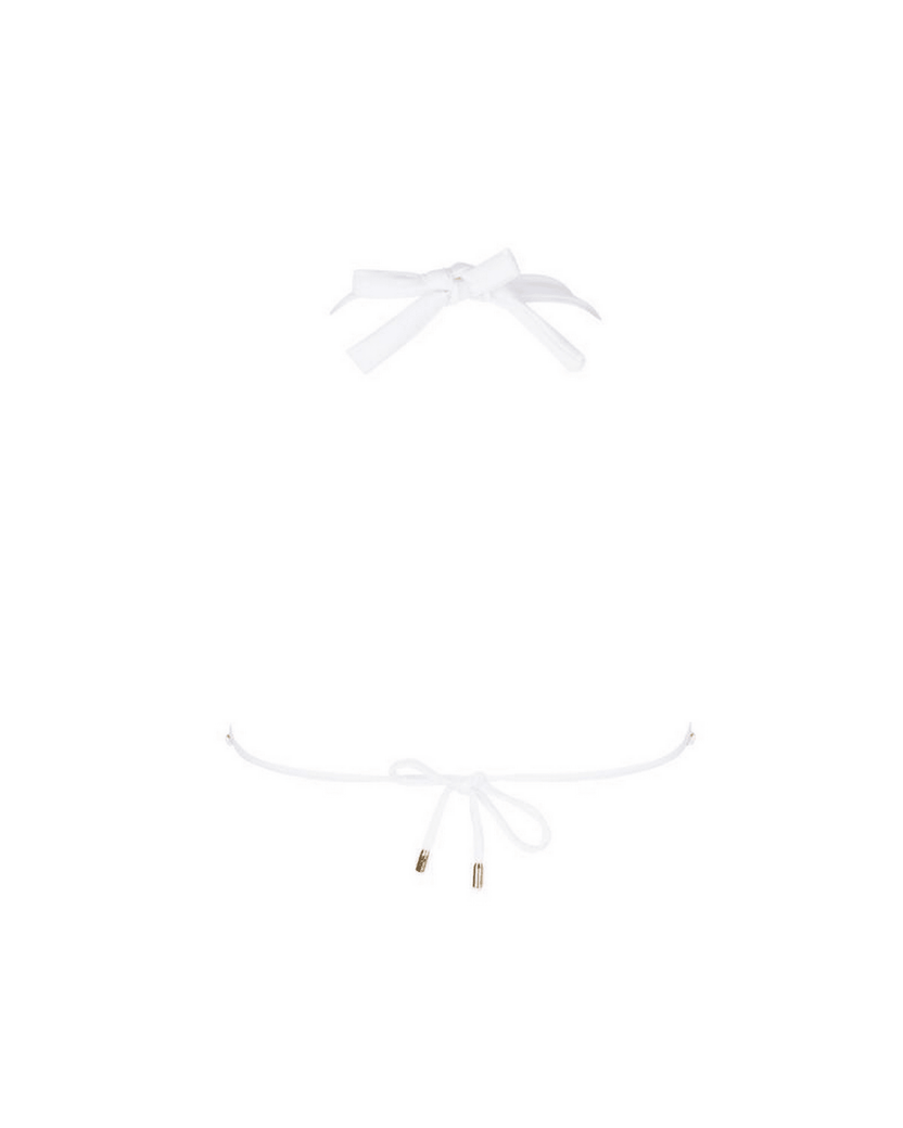 Lise Charmel Classe Nautique White Bikini Top Back