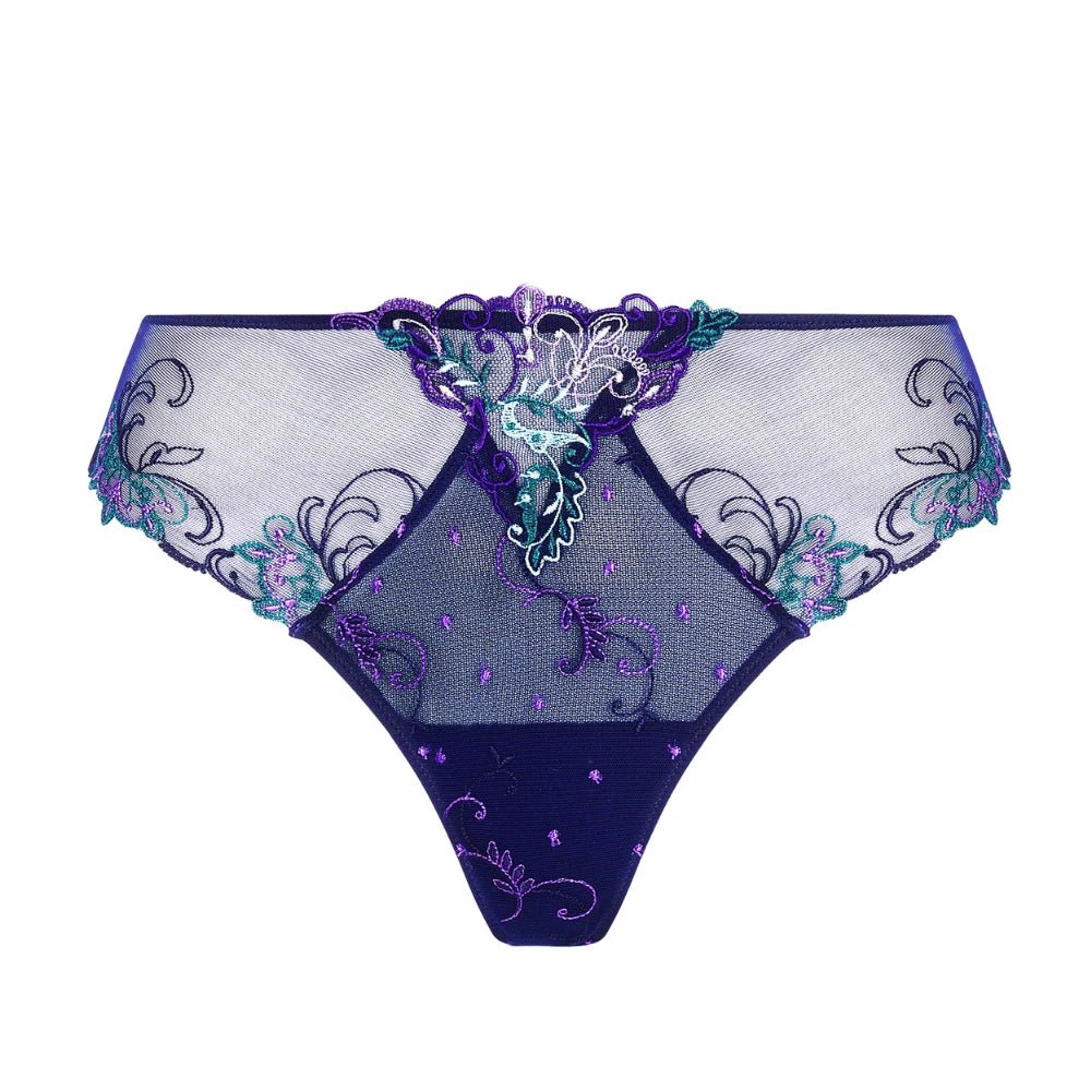 Lise Charmel Deesse Desirs Navy Blue Thong