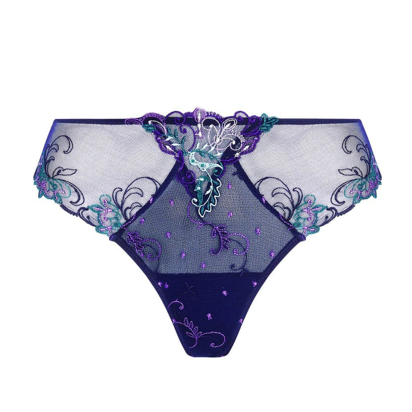 Lise Charmel Deesse Desirs Navy Blue Thong