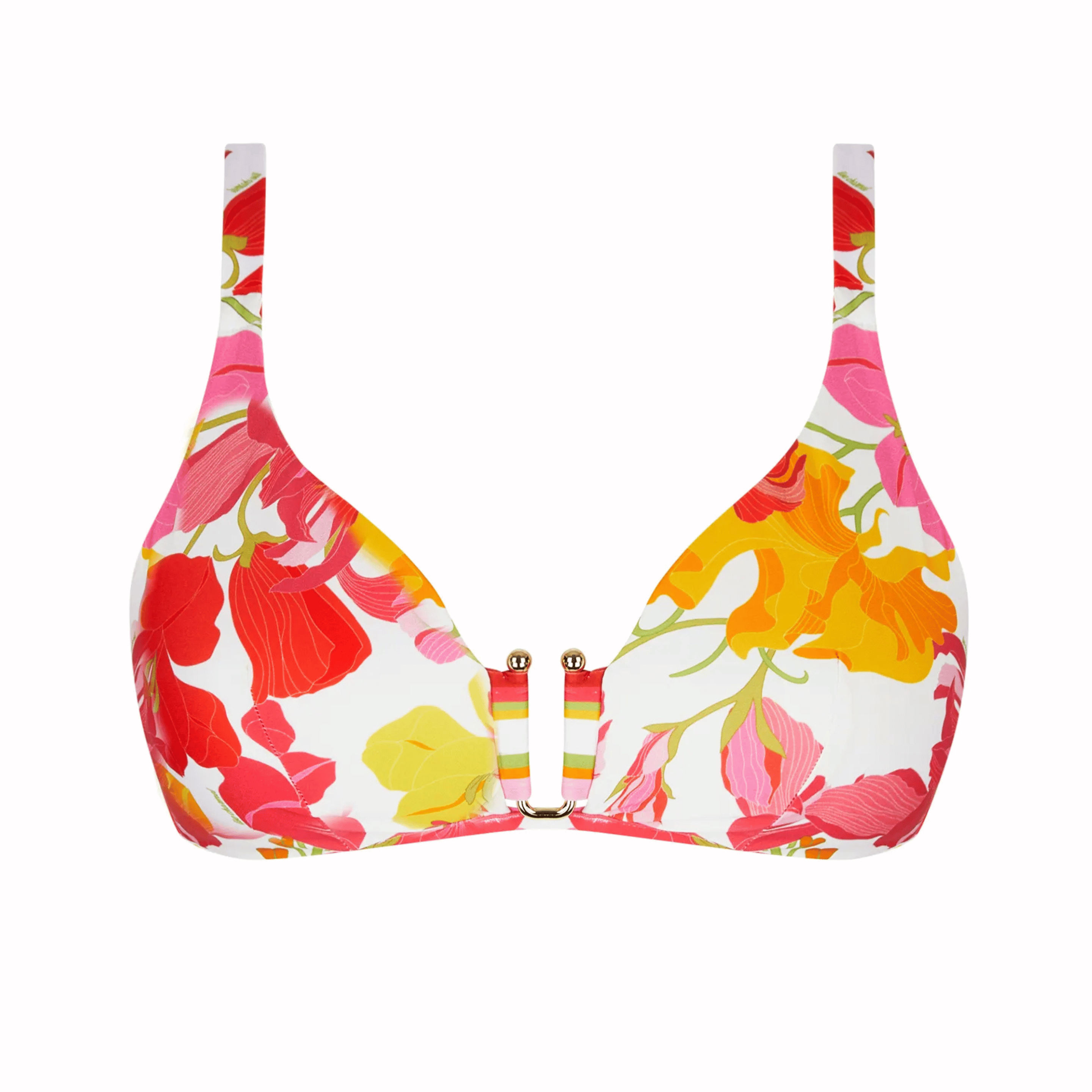 Lise Charmel Envolee Florale Multicolor Triangle Bikini Top