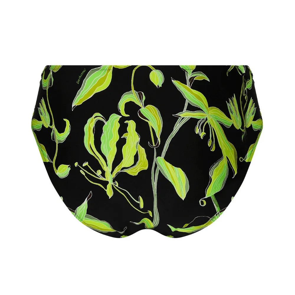 Lise Charmel Fleurs De Nuit Black Adjustable Bikini Bottoms