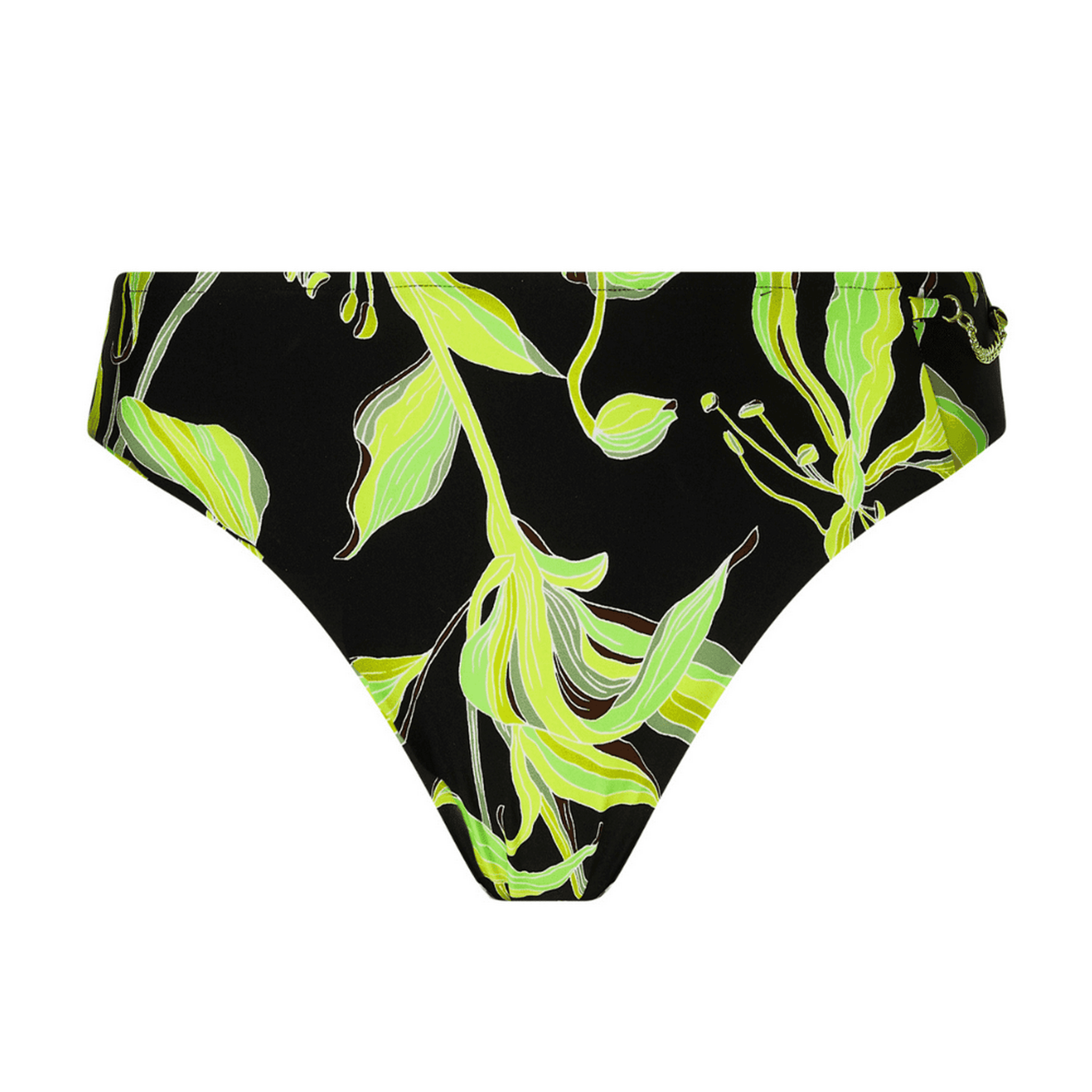 Lise Charmel Fleurs De Nuit Black Bikini Bottoms