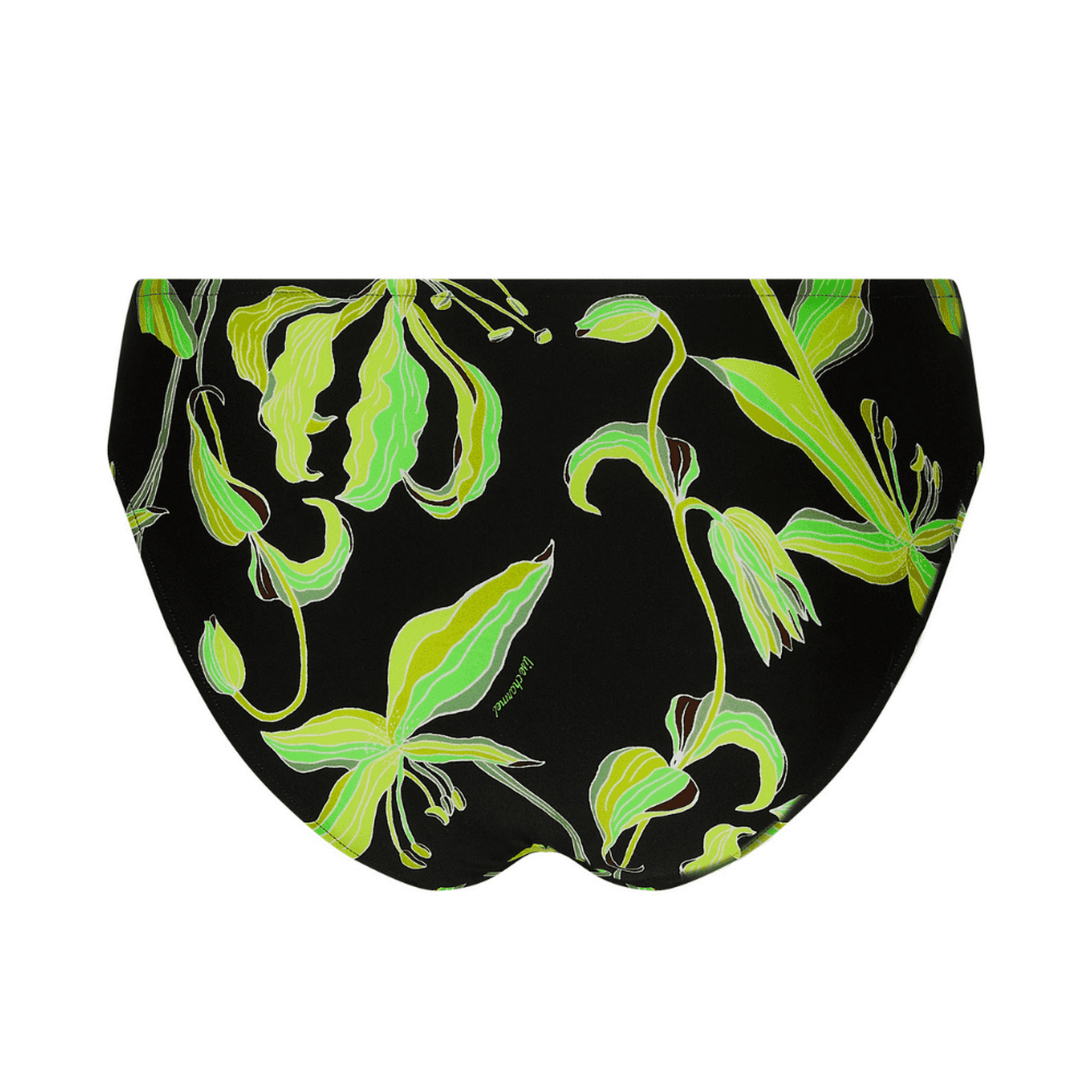 Lise Charmel Fleurs De Nuit Black Bikini Bottoms Back