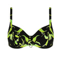 Lise Charmel Fleurs De Nuit Black Bikini Top