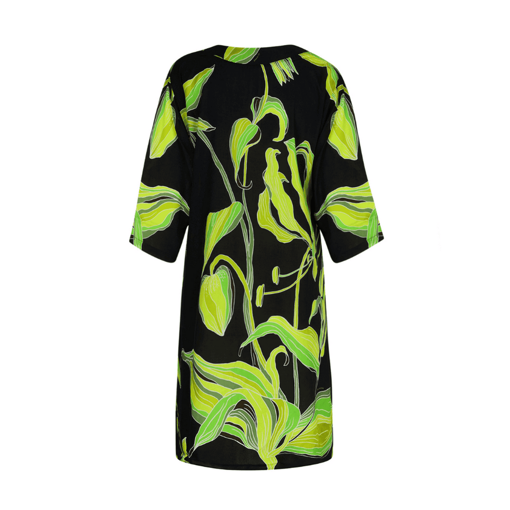 Lise Charmel Fleurs De Nuit Black Tunic Back