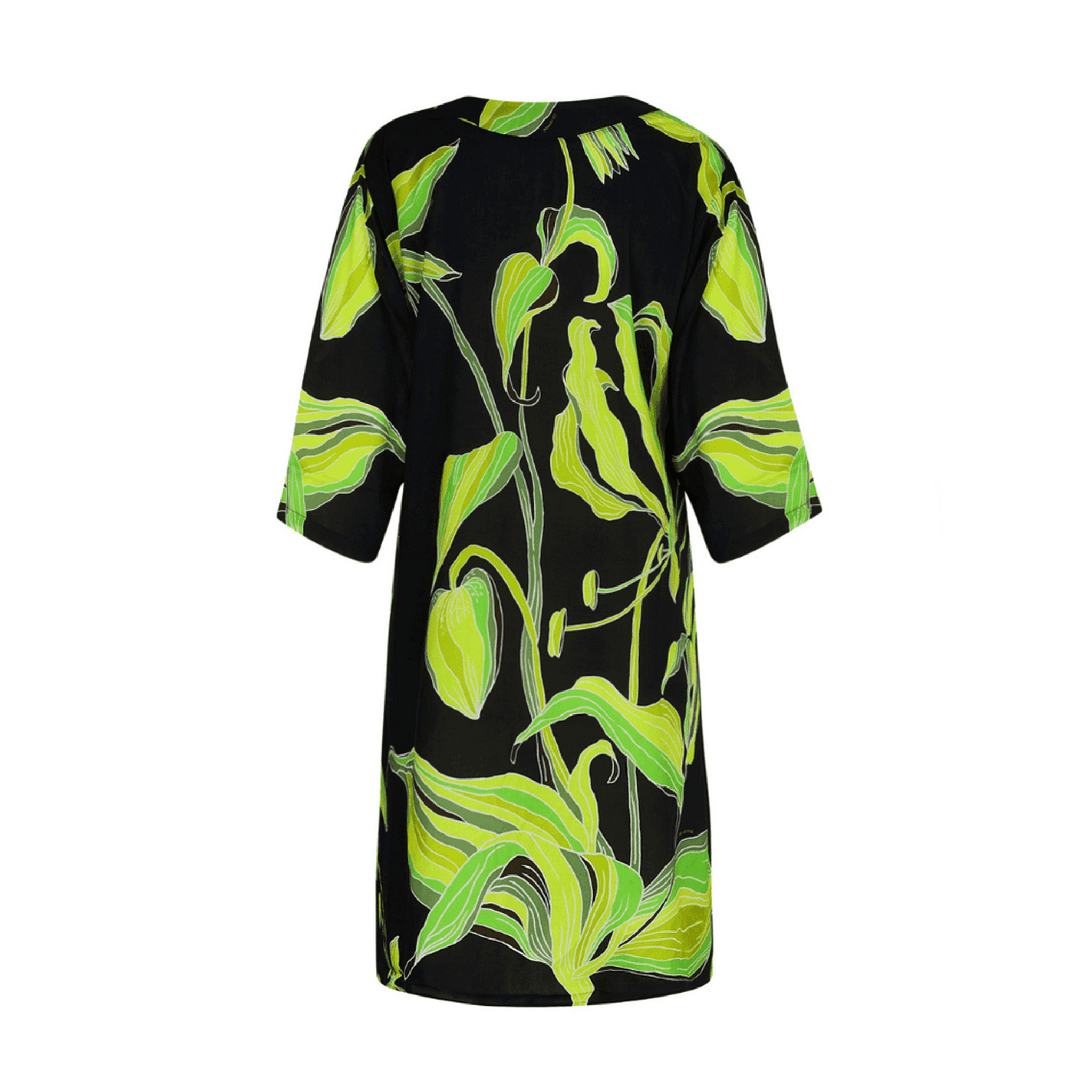 Lise Charmel Fleurs De Nuit Black Tunic Back