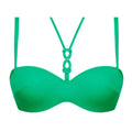 Lise Charmel Grace Infinie Green Bandeau Bikini Top
