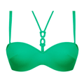 Lise Charmel Grace Infinie Green Bandeau Bikini Top