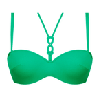 Lise Charmel Grace Infinie Green Bandeau Bikini Top