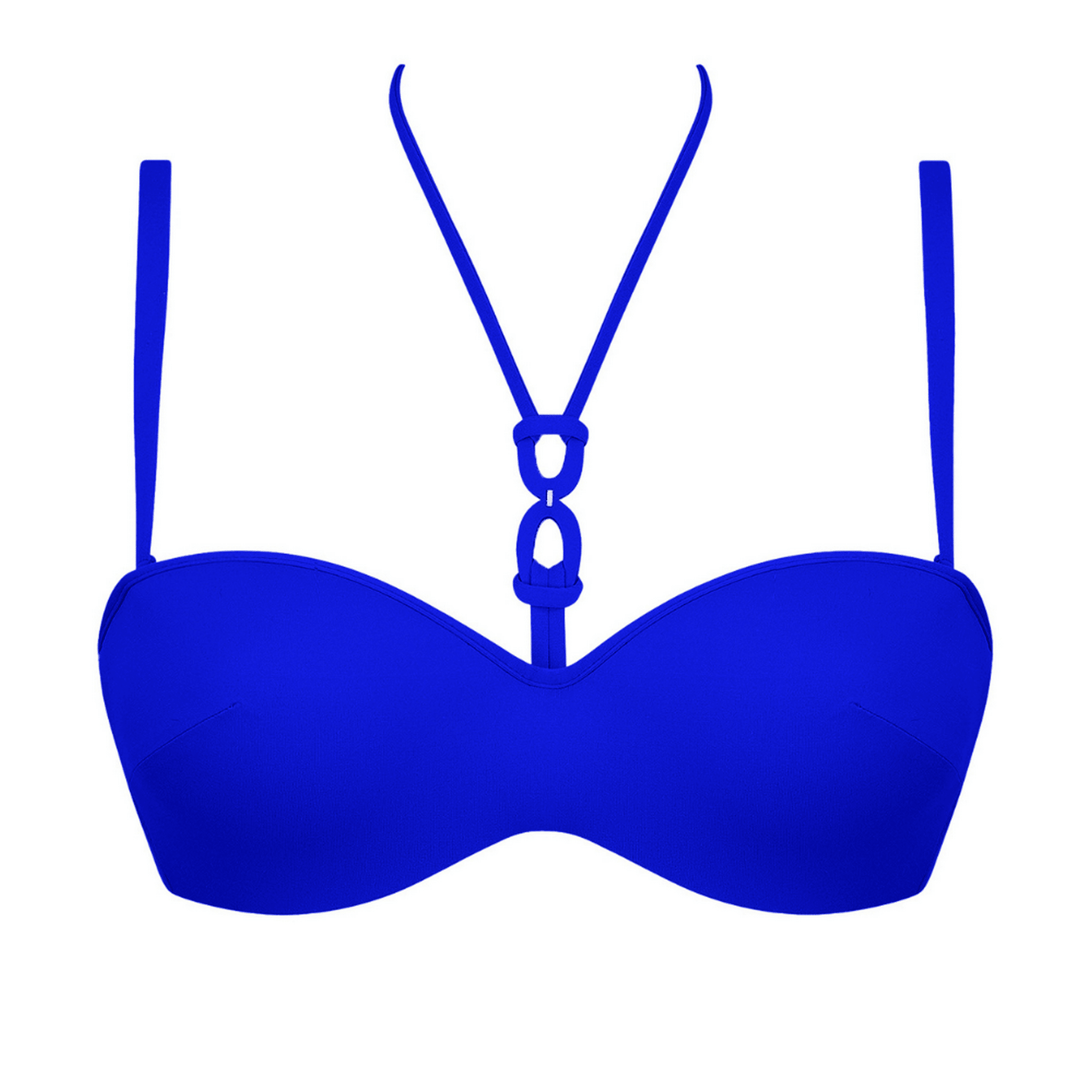Lise Charmel Grace Infinie Blue Bandeau Bikini Top