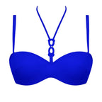 Lise Charmel Grace Infinie Blue Bandeau Bikini Top