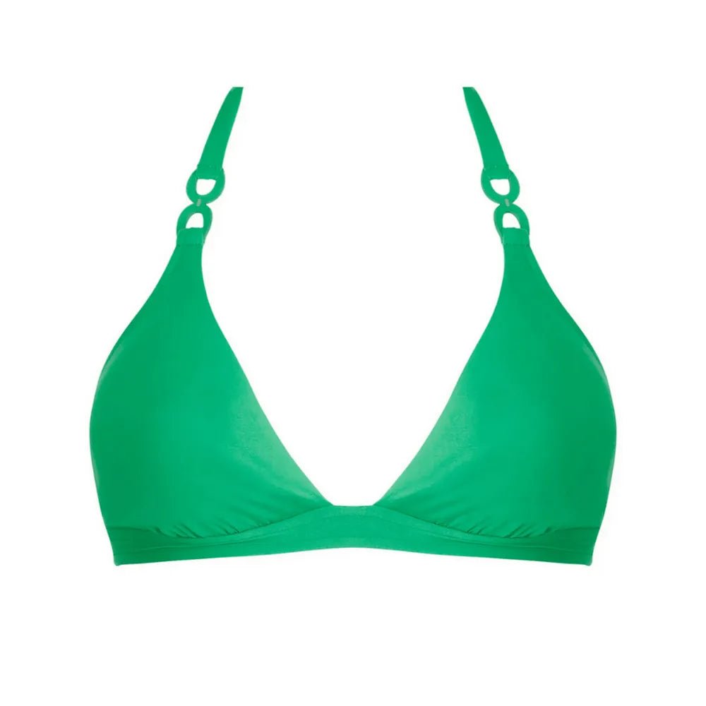 Lise Charmel Grace Infinie Green Triangle Bikini Top