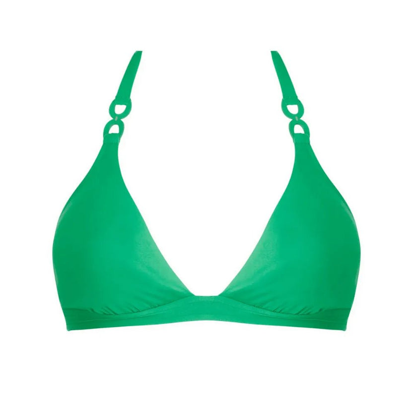 Lise Charmel Grace Infinie Green Triangle Bikini Top