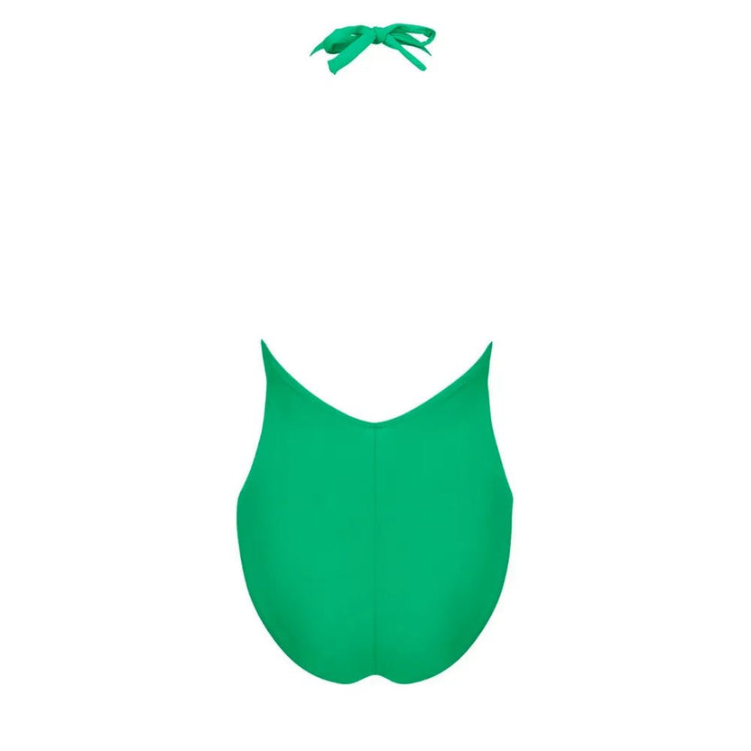 Lise Charmel Grace Infinie Green Halter Swimsuit