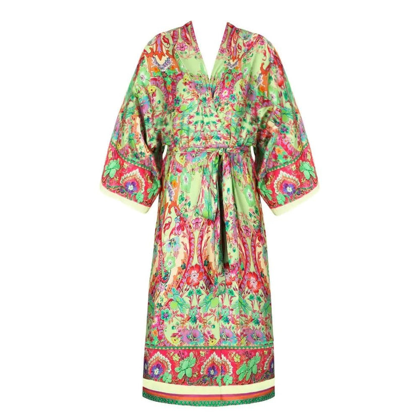 Lise Charmel Libertine En Fleurs Nature Libertine Dressing Gown