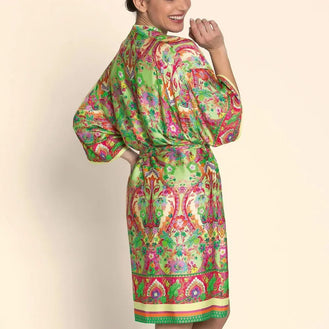 Lise Charmel Libertine En Fleurs Nature Libertine Dressing Gown Back