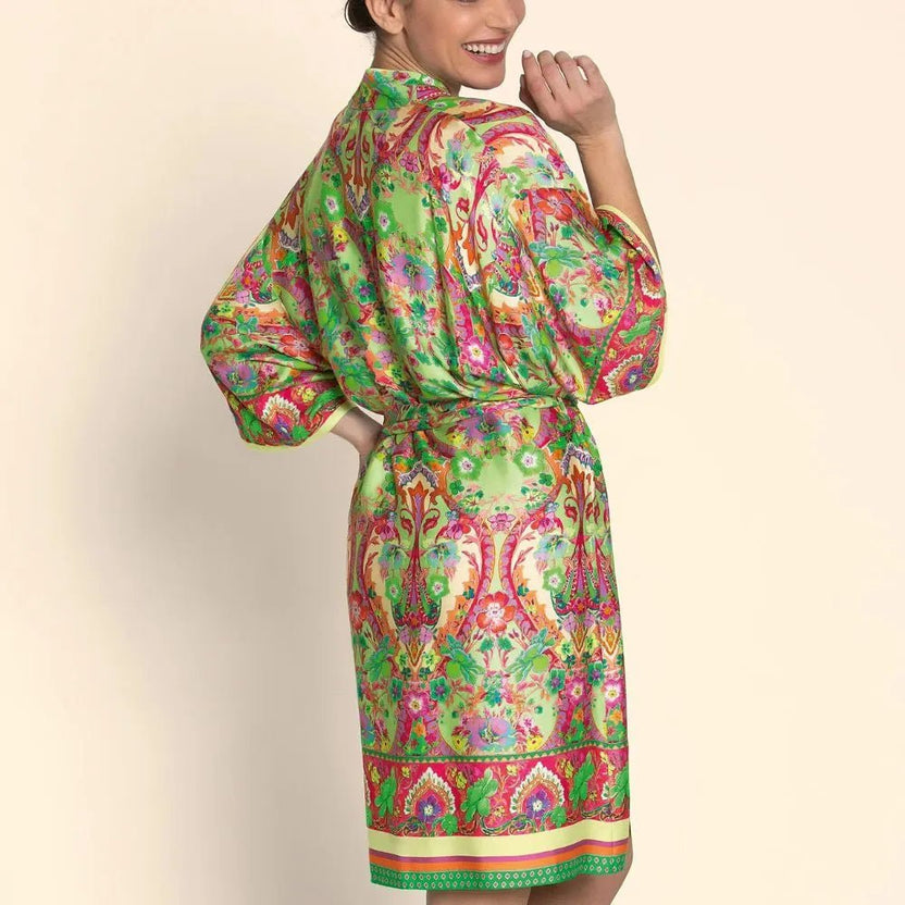 Lise Charmel Libertine En Fleurs Nature Libertine Dressing Gown Back
