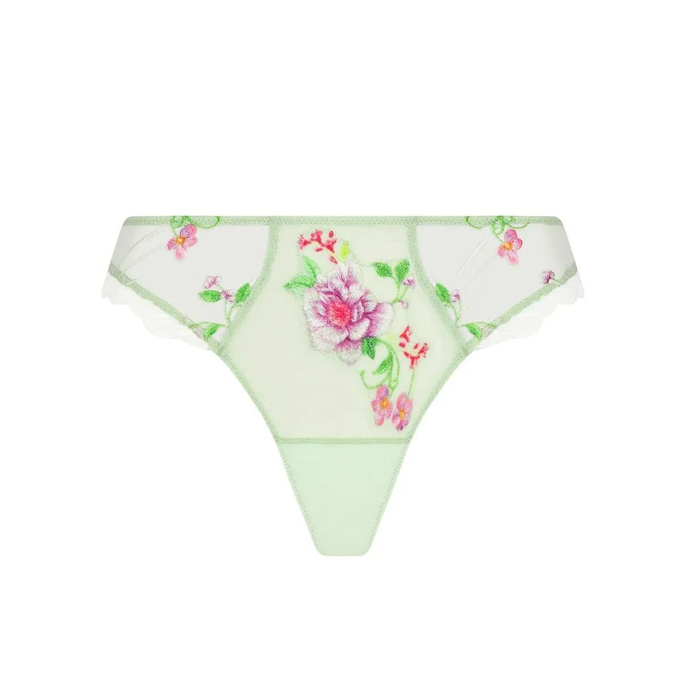 Lise Charmel Libertine En Fleurs Nature Libertine Thong