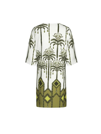 Lise Charmel Palmier Audace Kaki Tunic Beach Cover Up Back
